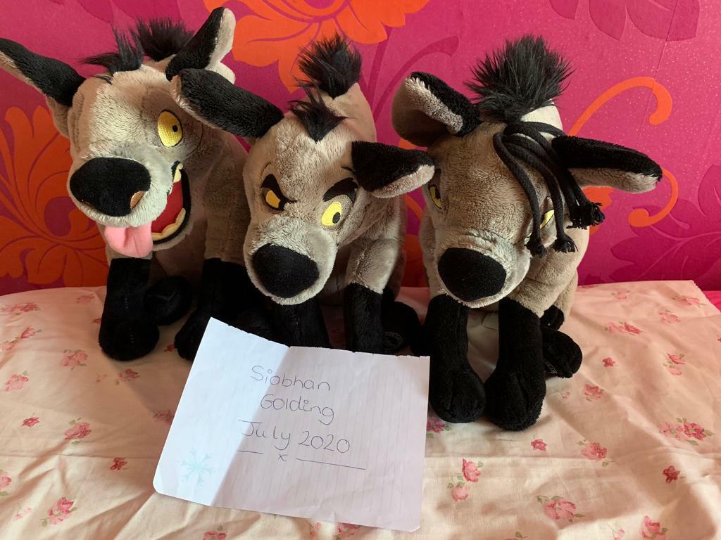 lion king hyenas plush